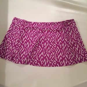 Cabana Beach Aztec ethnic swim skirt cover bottom